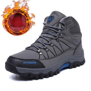 Men Hiking Shoes Waterproof Male Outdoor Travel Trekking Shoes Leather Climbing Mountain Shoes Hiking Hunting Boots Sneakers Man