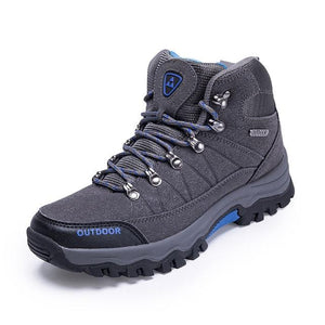 Men Hiking Shoes Waterproof Male Outdoor Travel Trekking Shoes Leather Climbing Mountain Shoes Hiking Hunting Boots Sneakers Man