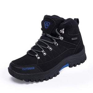 Men Hiking Shoes Waterproof Male Outdoor Travel Trekking Shoes Leather Climbing Mountain Shoes Hiking Hunting Boots Sneakers Man
