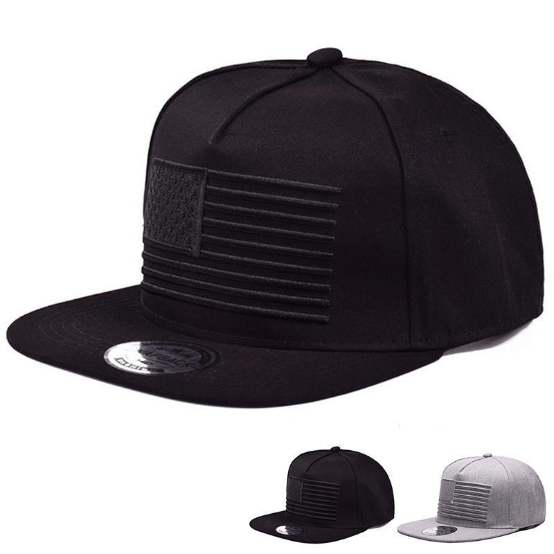 high quality 3D Flag Embroidery Baseball Cap Mens Hip Hop Snapbacks Caps Ourdoor Cool Street dance hat adjustable cotton hats