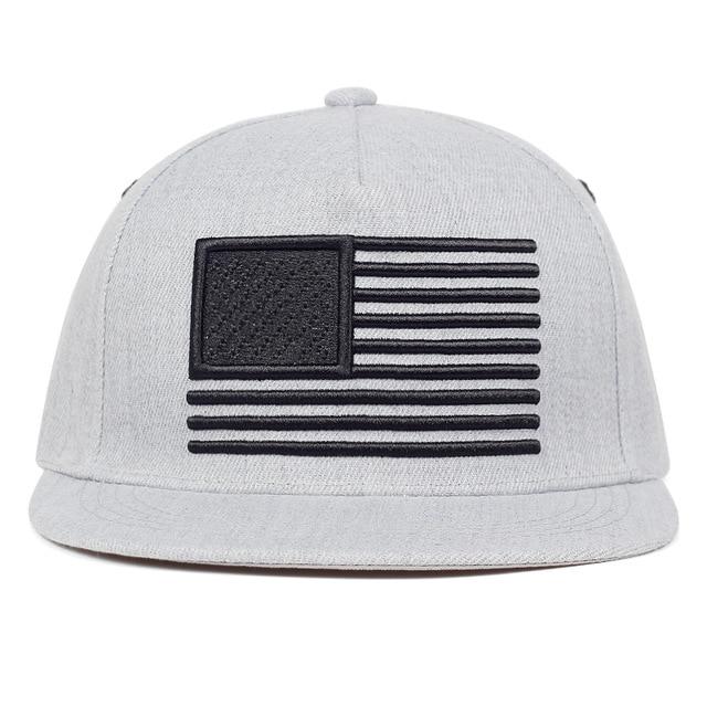high quality 3D Flag Embroidery Baseball Cap Mens Hip Hop Snapbacks Caps Ourdoor Cool Street dance hat adjustable cotton hats