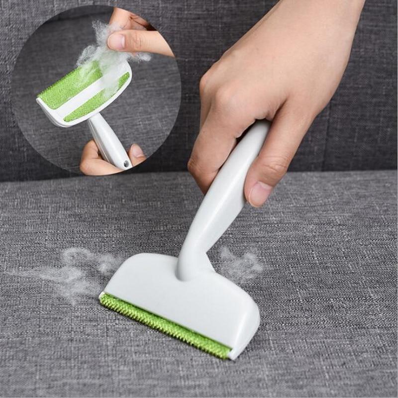 2 Heads Best Seller Sofa Seat Fluff Hair Removal Brush Crevice Dust Brush Pet Hair Removal Cleaning Supplies Tool