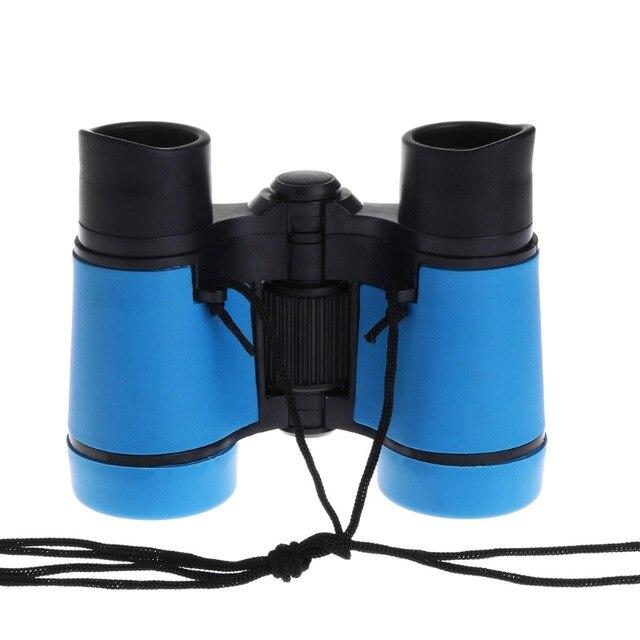 New 4x30 Plastic Children Binoculars Telescope For Kids Outdoor Games Toys Compact ourdoor tool