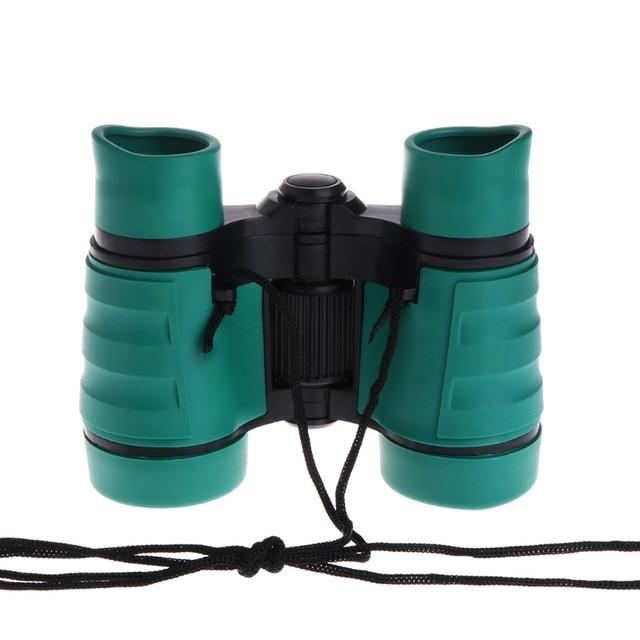 New 4x30 Plastic Children Binoculars Telescope For Kids Outdoor Games Toys Compact ourdoor tool