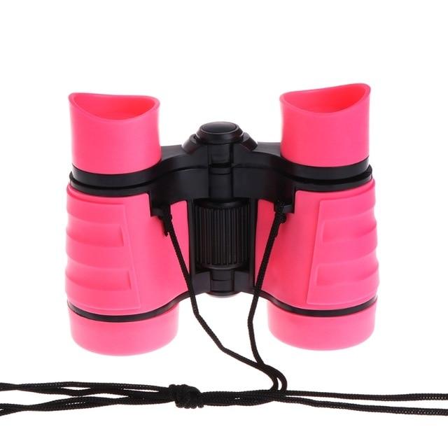 New 4x30 Plastic Children Binoculars Telescope For Kids Outdoor Games Toys Compact ourdoor tool