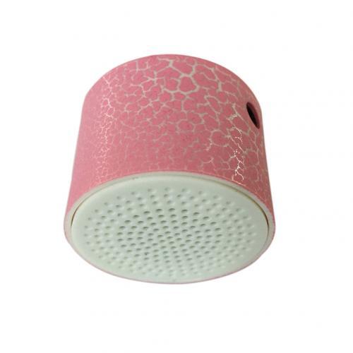 3.5mm Plastic Portable USB Crack Pattern Mini Stereo Speaker Sports Wireless MP3 Speakers Ourdoor Hiking Dancing Indoor Gaming