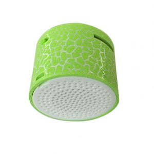 3.5mm Plastic Portable USB Crack Pattern Mini Stereo Speaker Sports Wireless MP3 Speakers Ourdoor Hiking Dancing Indoor Gaming