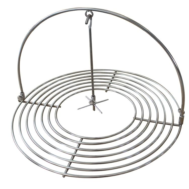 Best Seller Auplex Stainless Steel Chicken Cooking Rack Kamado Spare parts For 21 inch Kamado