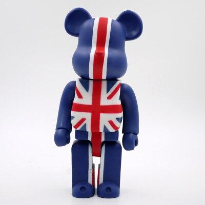 Best seller 11inch 28cm 400% Be@rbrick DIY Fashion Toy 21 kinds of teddy bears PVC Action Figure Collectible Model Toy gifts