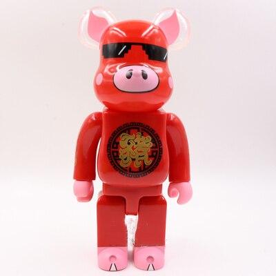 Best seller 11inch 28cm 400% Be@rbrick DIY Fashion Toy 21 kinds of teddy bears PVC Action Figure Collectible Model Toy gifts