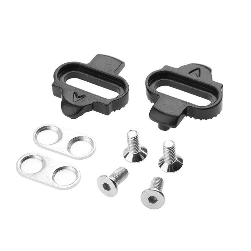 2pcs MTB Bike Bicycle Lock Pedal Plate Adapter Converter Clipless Pedal Plate for SHIMANO SPD Bicycle Parts for Ourdoor Riding