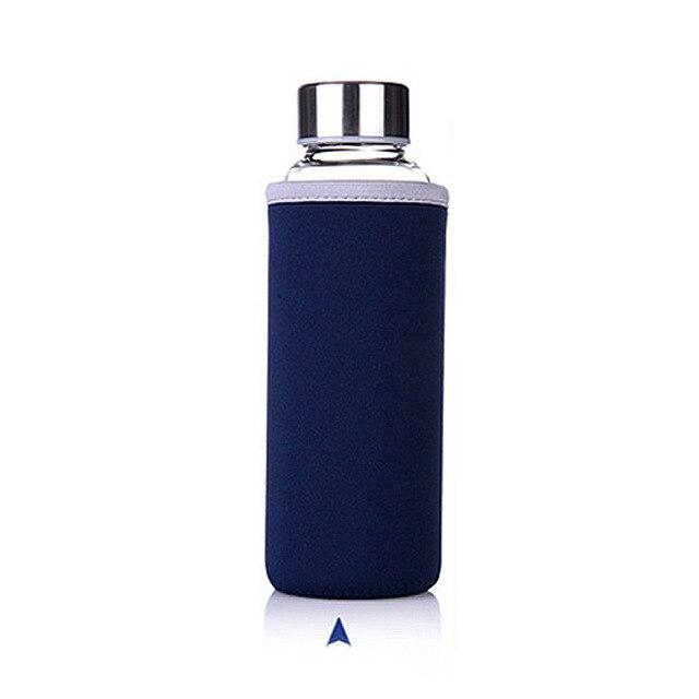 Creative Transparent Water Bottles glass bottle travel drink bottle creative portable with Best seller set Water Bottle sale 3
