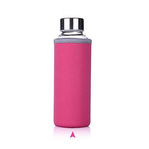 Creative Transparent Water Bottles glass bottle travel drink bottle creative portable with Best seller set Water Bottle sale 3